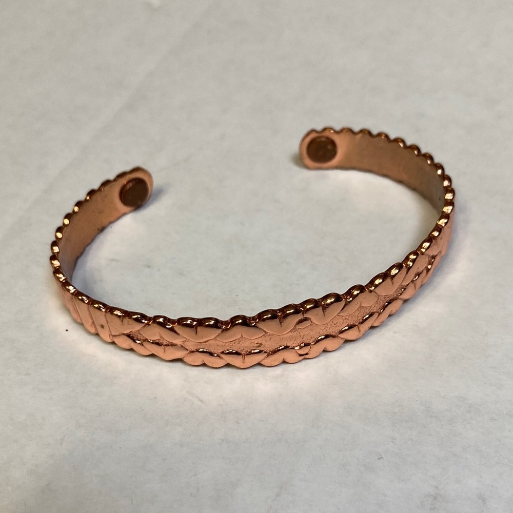 Solid Copper Cuff Bracelet - image 7